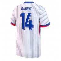 Frankrike Adrien Rabiot #14 Bortatröja EM 2024 Kortärmad
